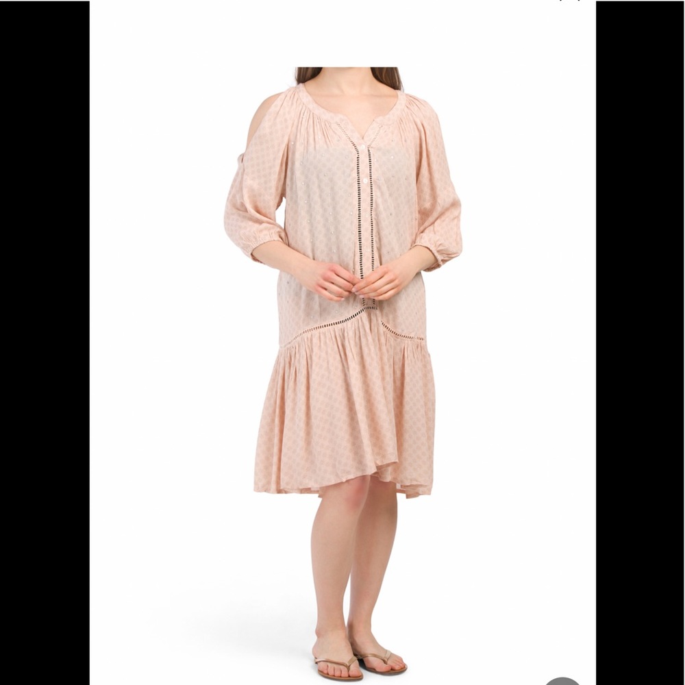 🔥🔥 Z & L EUROPE Daisy Sequin Mini Cover-up dress.